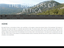 Tablet Screenshot of bordersofattica.org
